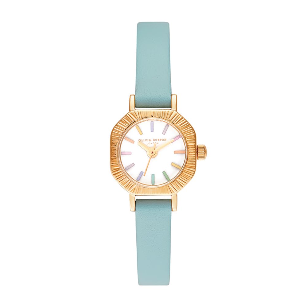 Olivia Burton Analogue Quartz Watch for Women Rainbow Collection